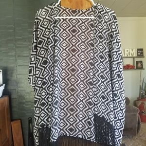 Sold!!!!!! Fringe kimono